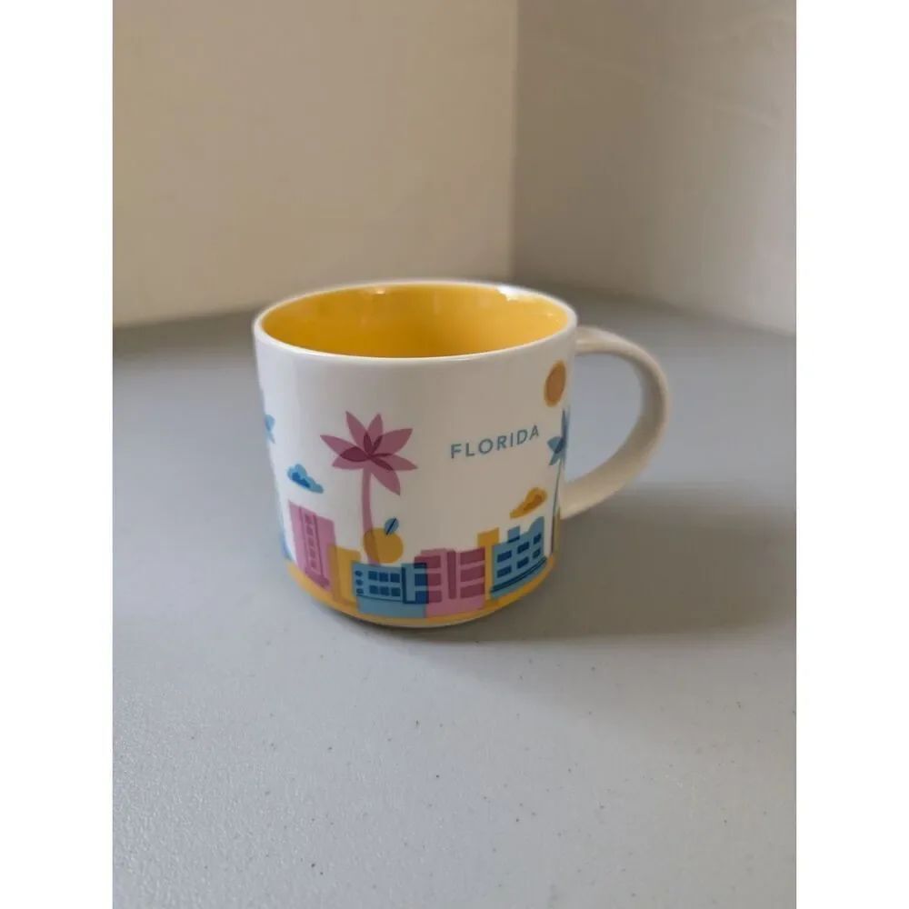 STARBUCKS Collectible Florida Coffee Mug You Are Here Series
